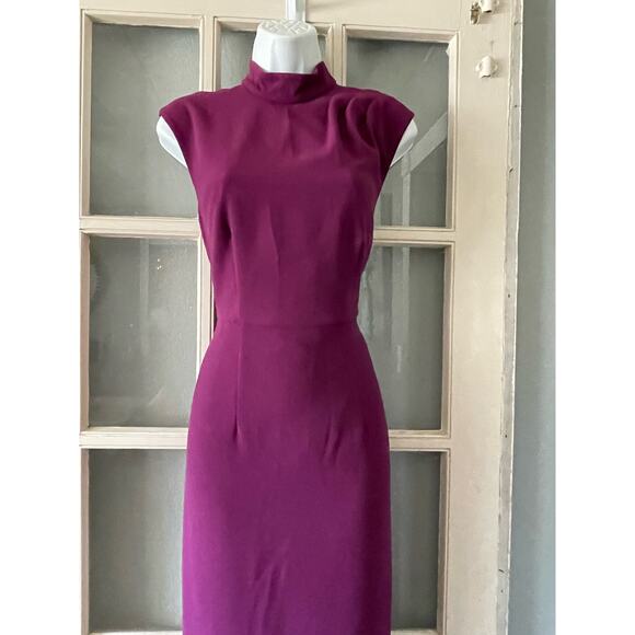 Trina Turk Wine Country Ruched Sheath Dress - Picture 4 of 10